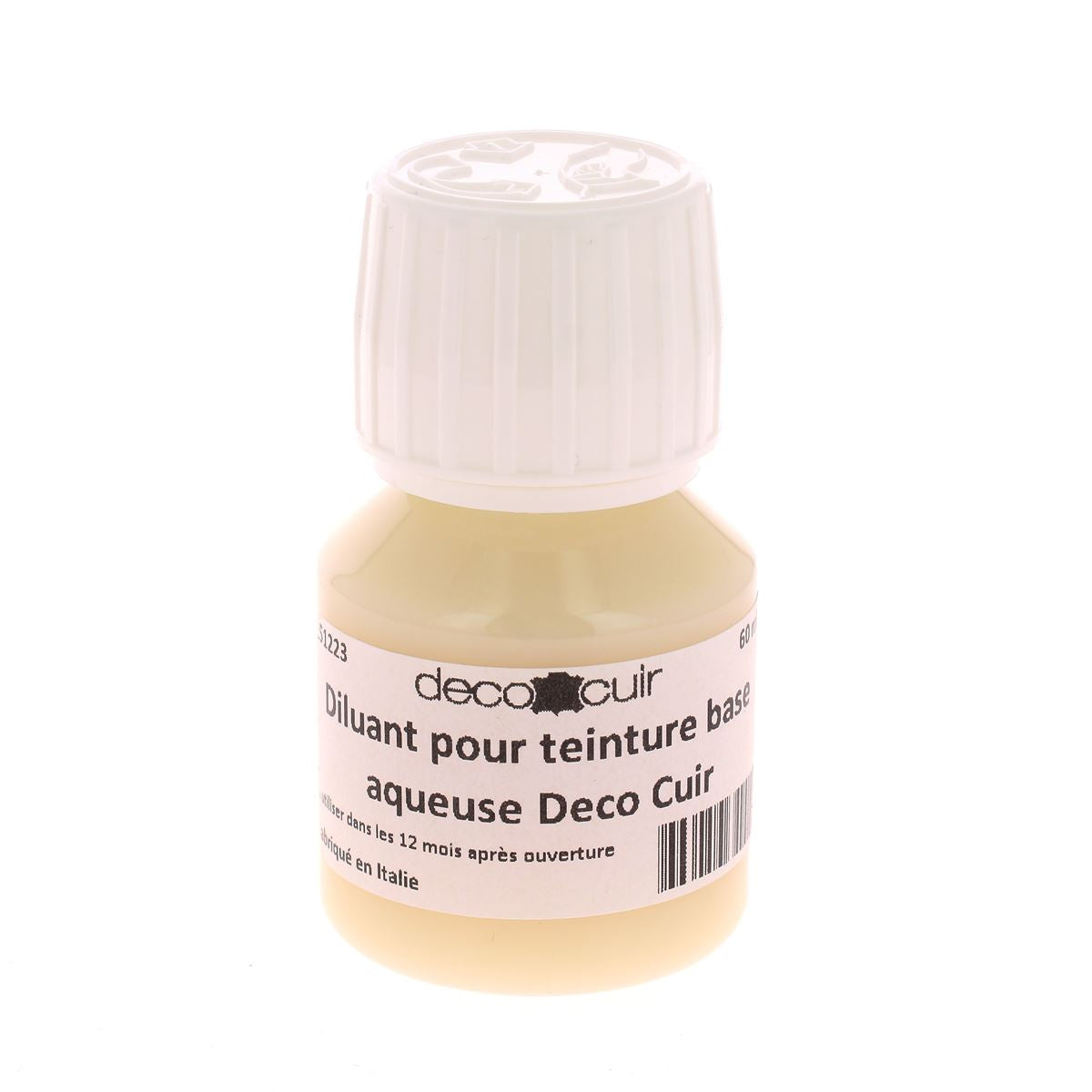 Diluant pour teinture base aqueuse Deco Cuir - 60 ml