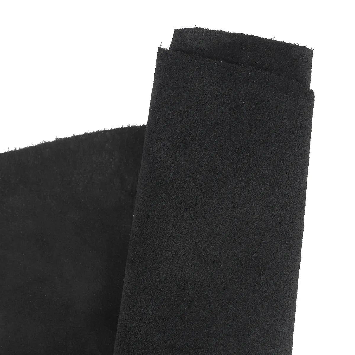 Cuir velours - DOLCE - Noir VEL01 - Deco cuir