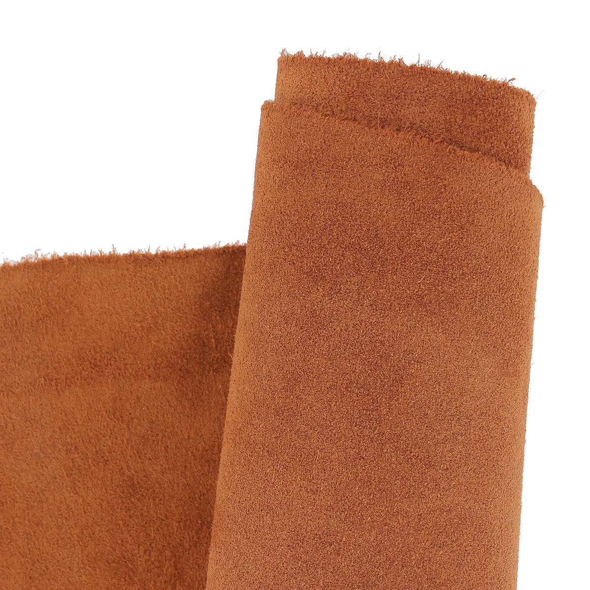 Cuir velours - DOLCE - Marron terracotta VEL03 - Deco cuir