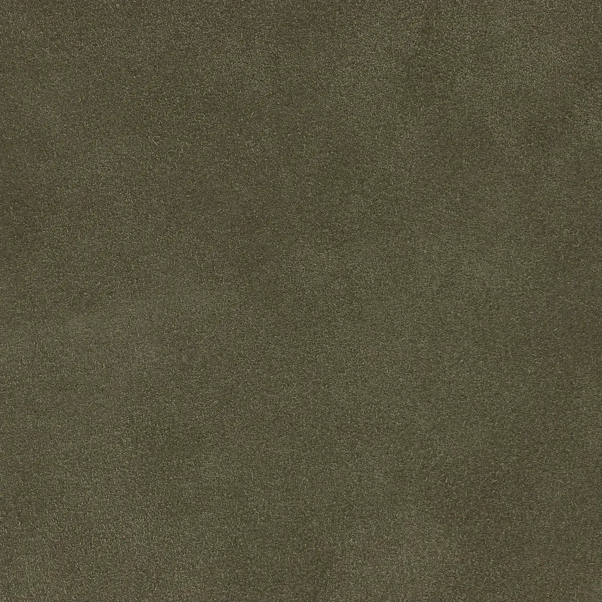 Morceau de croûte de cuir velours DOLCE en vert kaki. Cuir doux et souple, utilisé pour la petite maroquinerie ou l'accessoire.