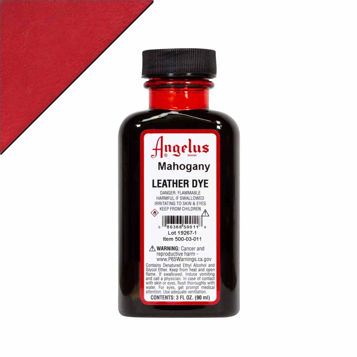 Angelus Leather Dye 90ml Mahogany Deco Cuir