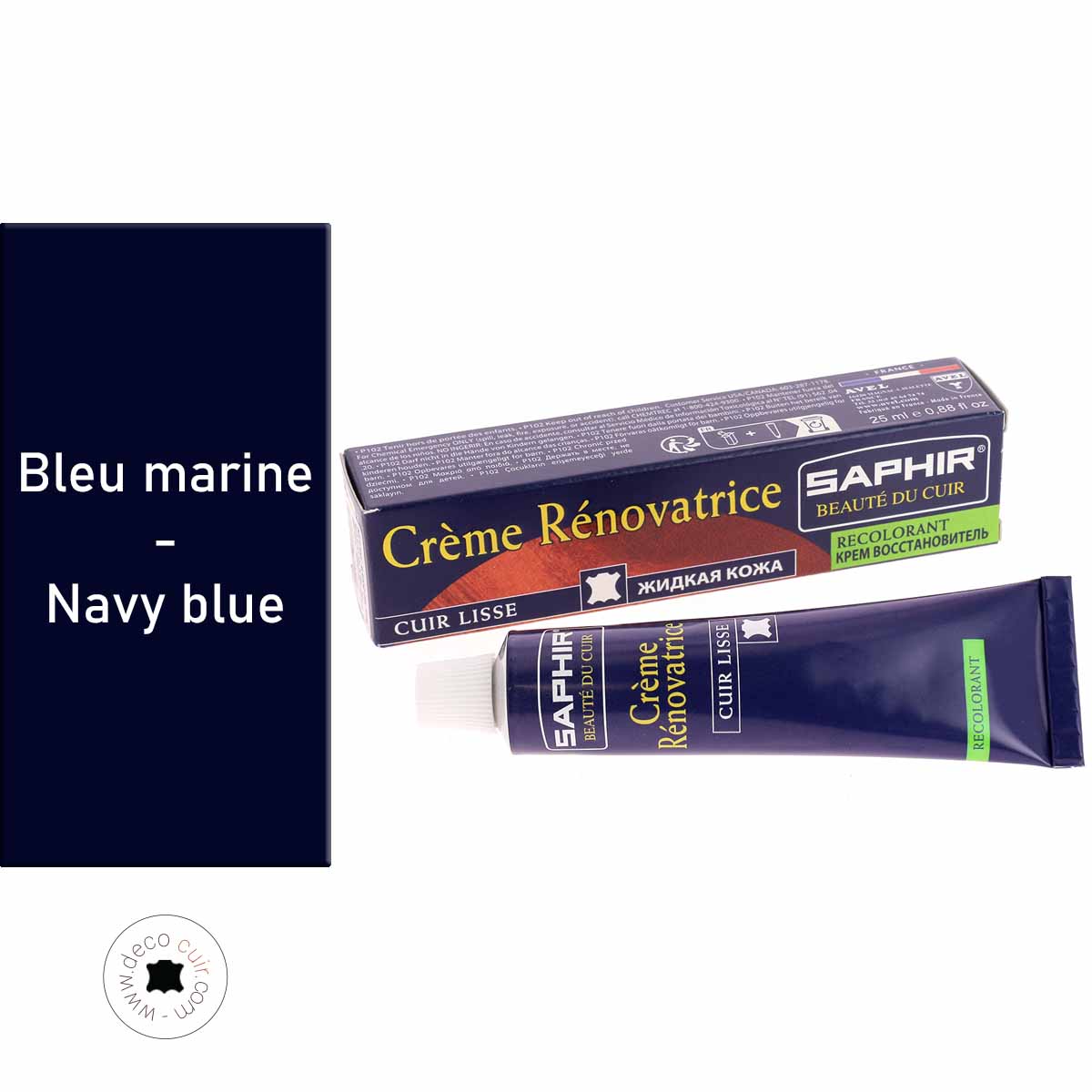 Renewing recoloring cream 25 ml Saphir NAVY BLUE 06