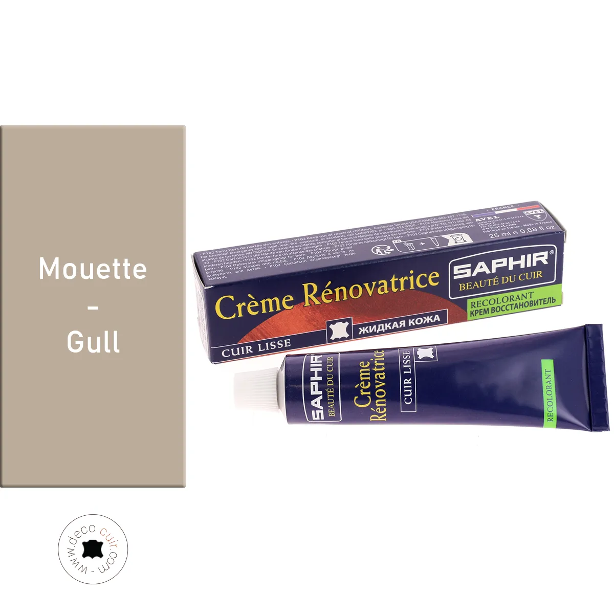 Saphir crème rénovatrice Mouette