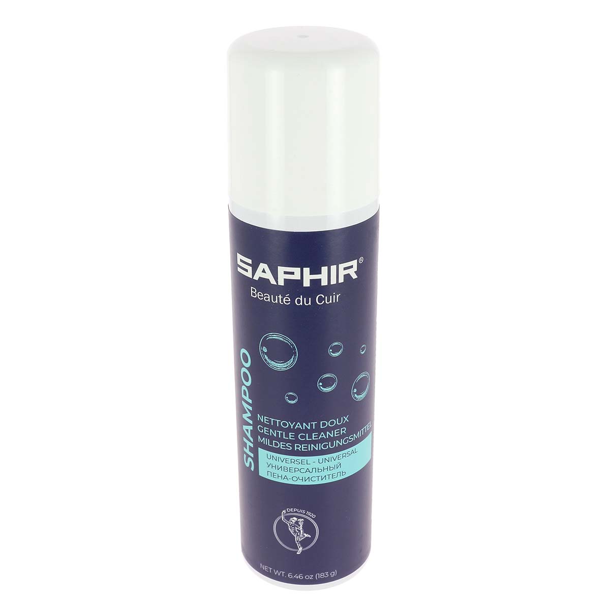 Mousse nettoyante universelle Shampoo Saphir - 150ml - Fait en France