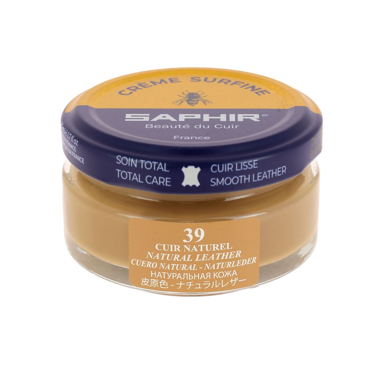 Crème Surfine Saphir - Entretien du cuir - Cuir naturel