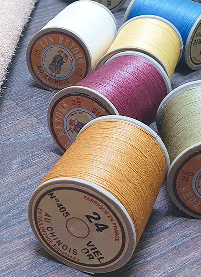 fil et aiguille couture cuir