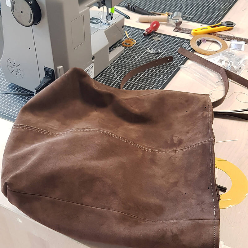 formation couture sac cabas en cuir