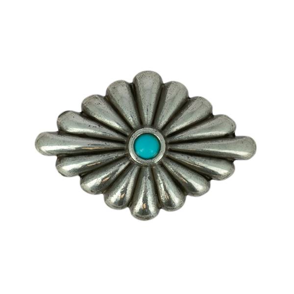 7122_07 - Concho FLEUR + pierre turquoise - AGV - 37x25mmx600.jpg