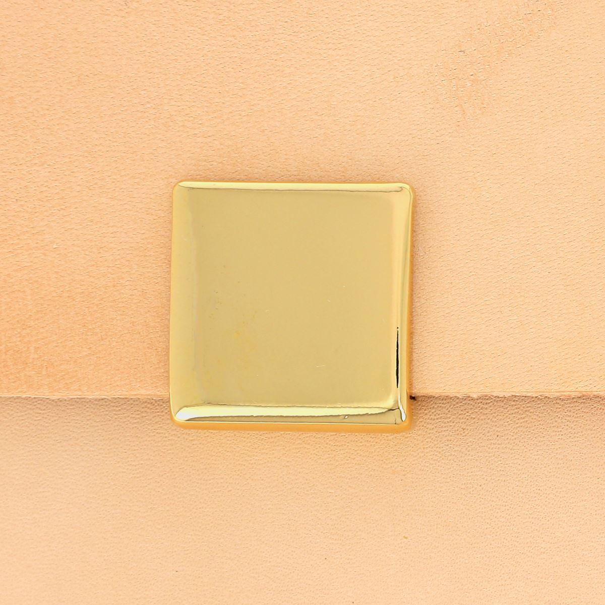 Magnetic square bag clasp 23x23 mm