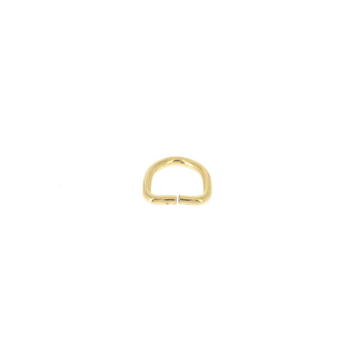 Anneau demi-rond 40mm (x1) Or vieilli Anneau demi-rond 40mm (x1) Or vieilli
