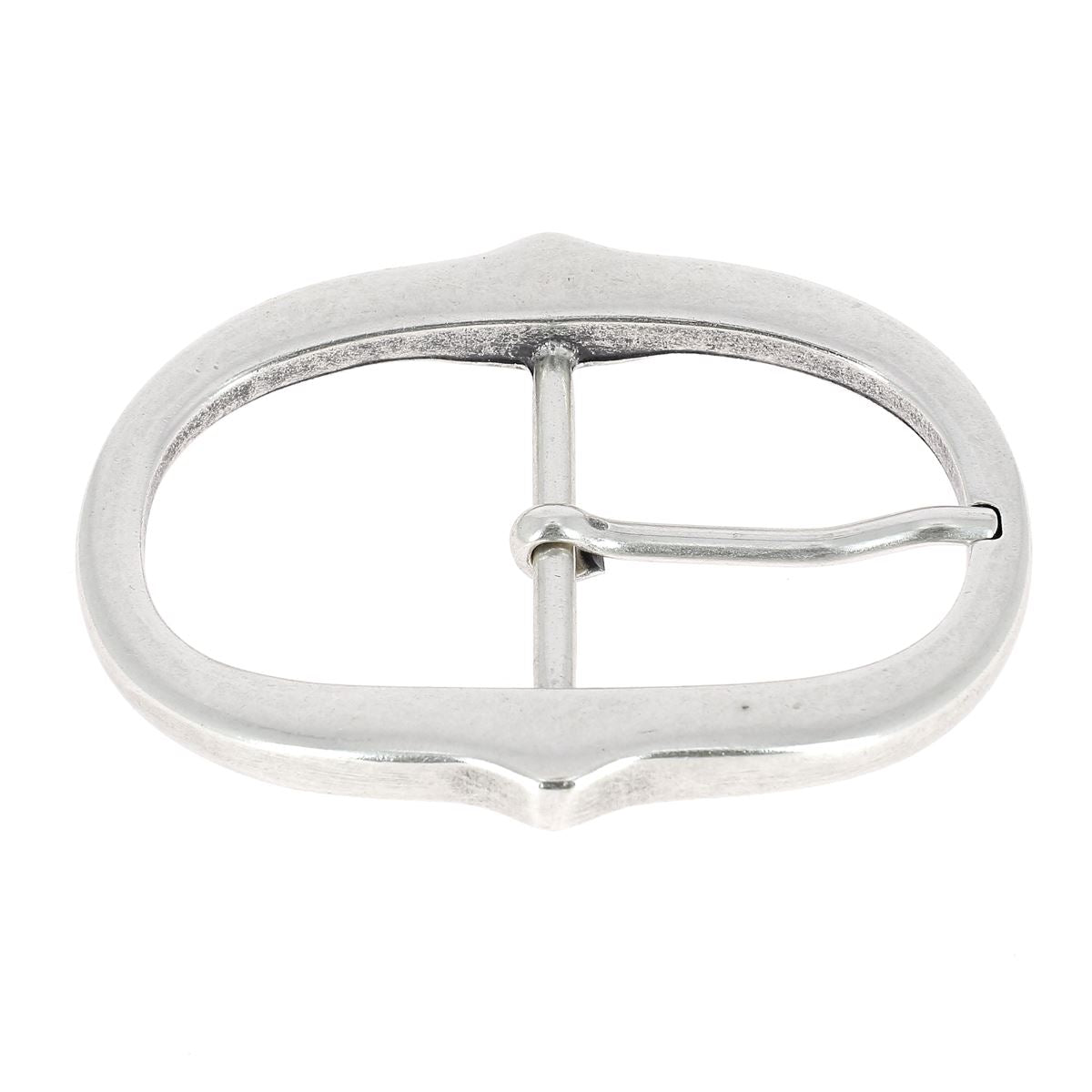 Boucle De Ceinture Double 'Cody' Argent Vieilli 40mm - Marque Tandy Leather / Ivan, Neuf