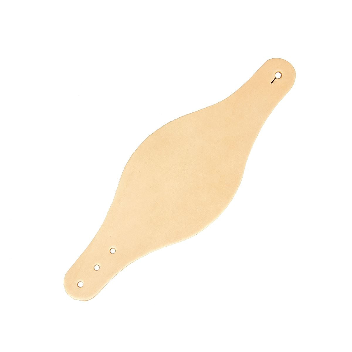 Découpe pour BRACELET en cuir naturel à personnaliser - Taille ENFANT - OVALE