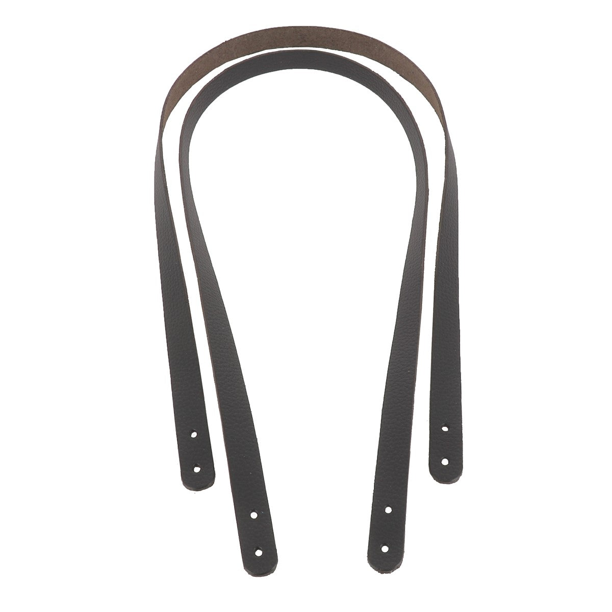 Paire de anses en cuir pour sac - 15mm - 75cm - Deco Cuir