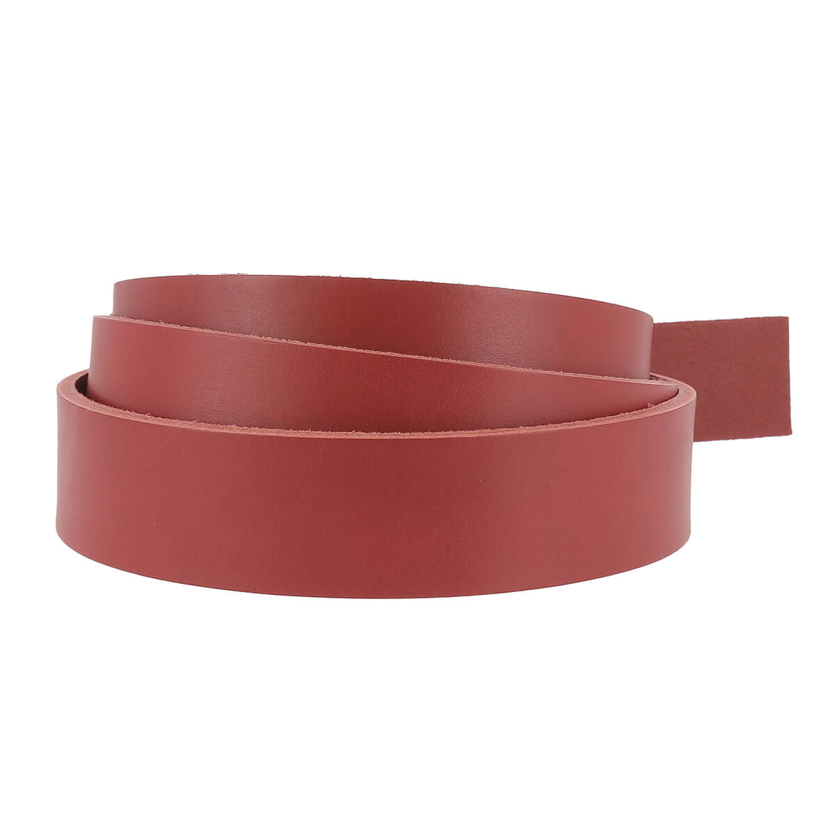 12 Lanières En Cuir De Vache Rouge - Neuf, Pour Fabriquer Ou Réparer
