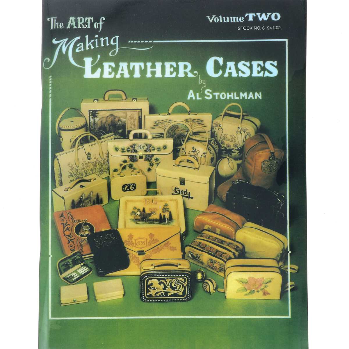 Livre "THE ART OF MAKING LEATHER CASES" - L'art de créer des étuis en cuir - Volume 2 - Deco Cuir