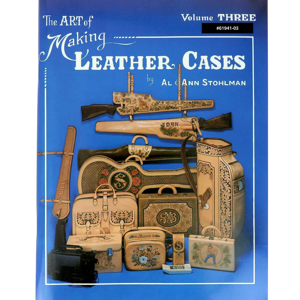 Livre "THE ART OF MAKING LEATHER CASES" - L'art de créer des étuis en cuir - Volume 3 - Deco Cuir