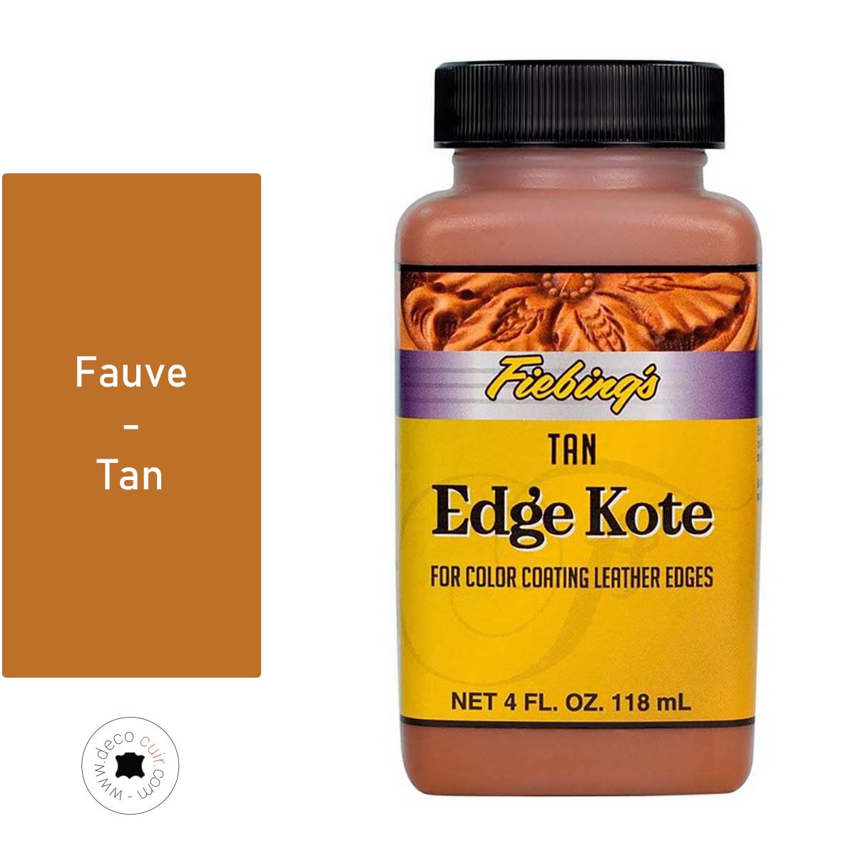 Edge Finish for Leather - Fiebing's Fawn Brown | Deco Cuir