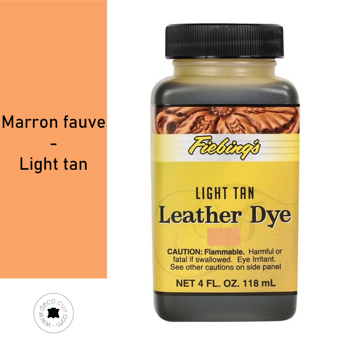 Fiebing Leather Dye Avis Fiebings Teinture Cuir 118 Ml, Sang De
