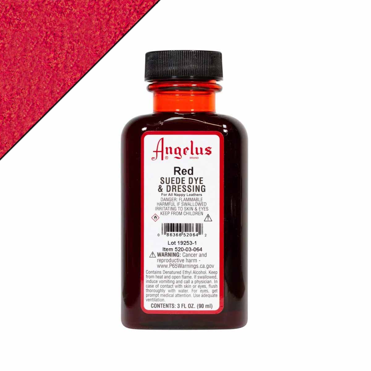 Angelus Suede Dye 90ml Red red Deco Cuir