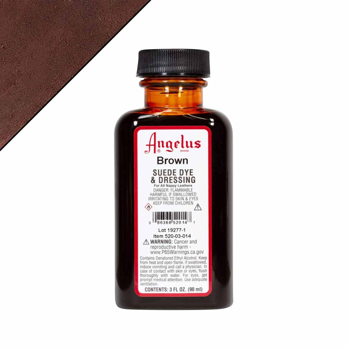 Angelus Suede Dye 90ml Brown 014