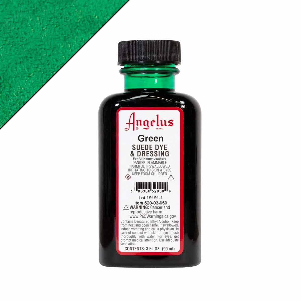 Angelus Suede Dye 90ml Green 050 - Main Image