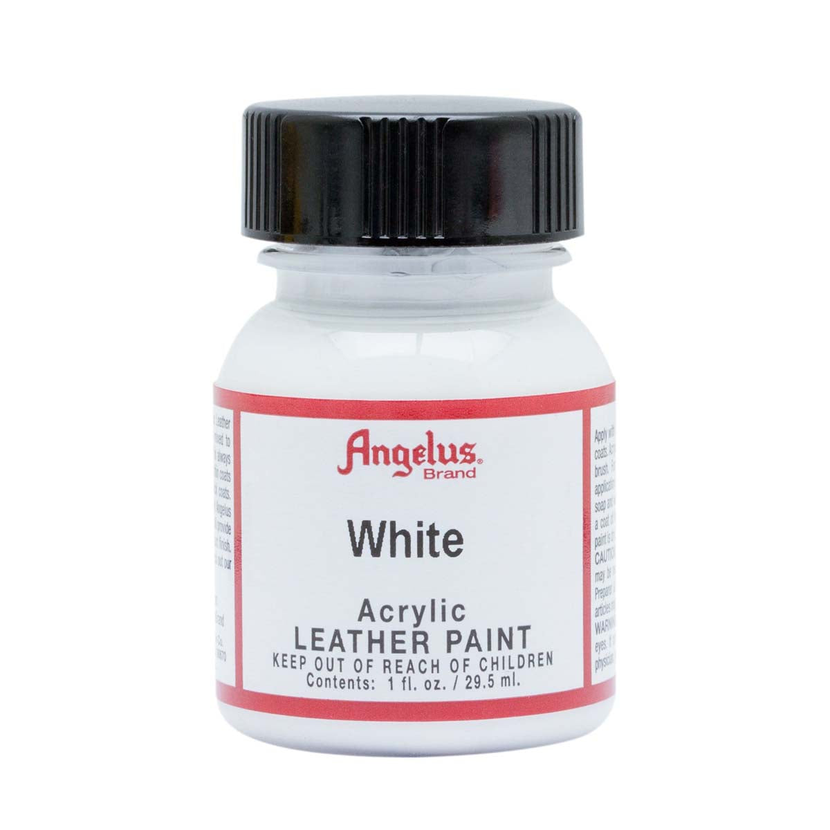Peinture acrylique pour cuir - Angelus - 29,5 ml - White - 005