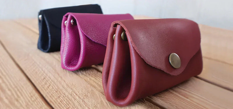 Tutoriel porte-monnaie en cuir