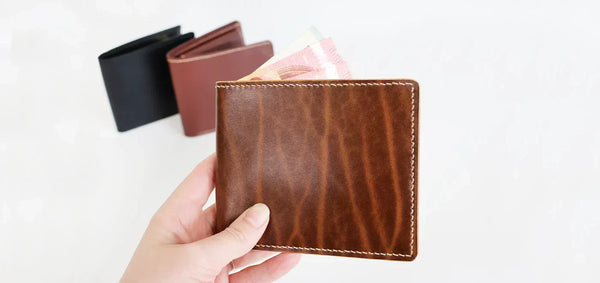 tuto portefeuille en cuir