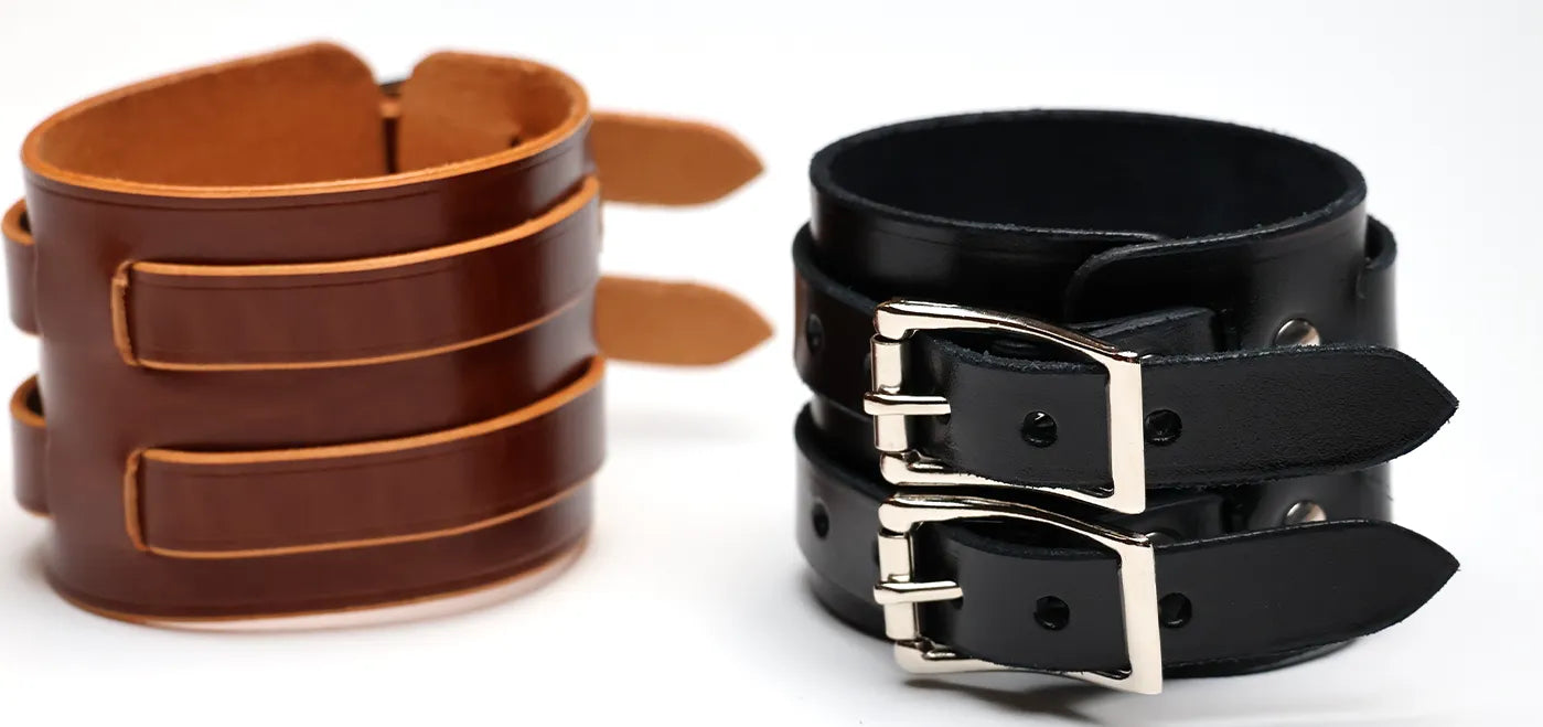 Tutoriel & Patron | Bracelet de force en cuir