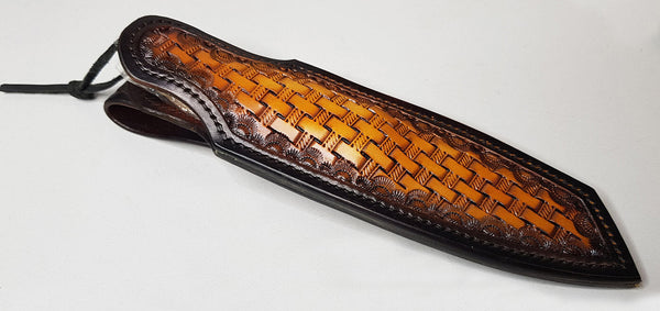 tutoriel étui à couteau en cuir