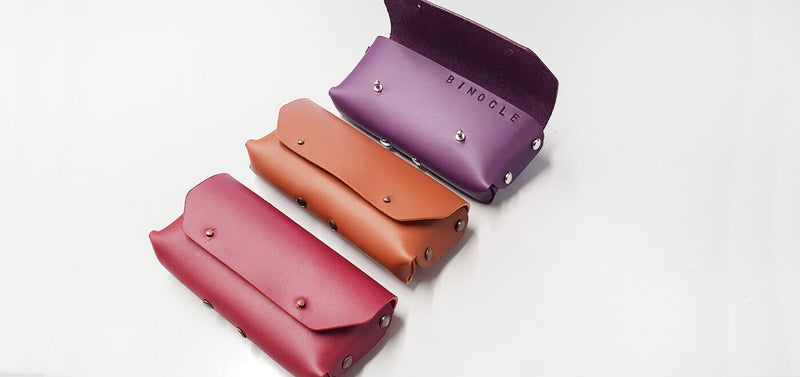 tutoriel étui à lunettes cuir sans couture