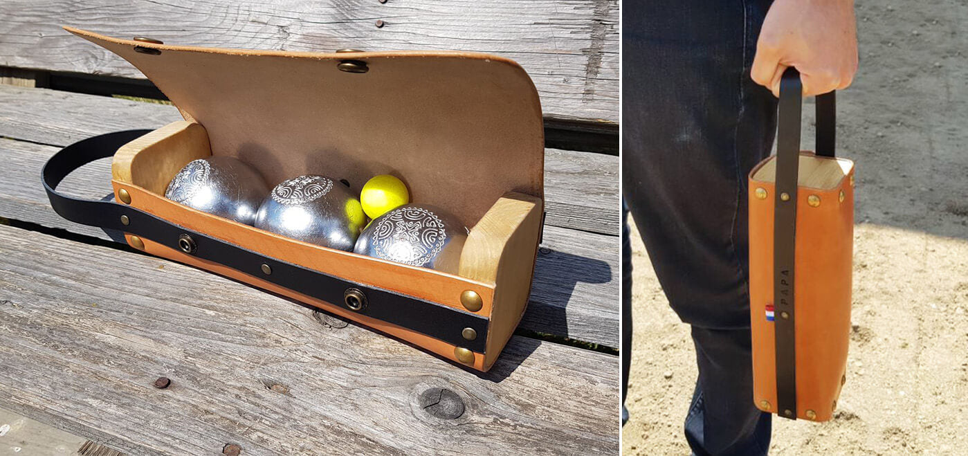tutoriel gratuit sacoche pétanque en cuir