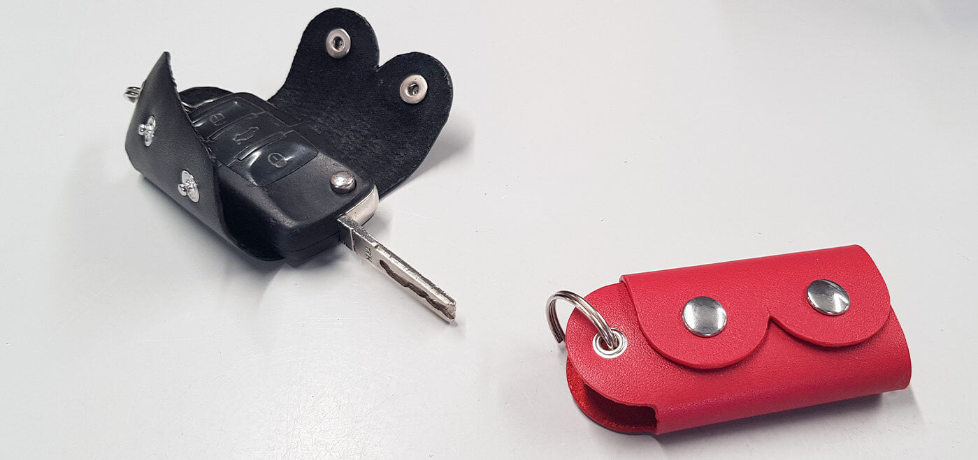 porte-clés en cuir tutoriel