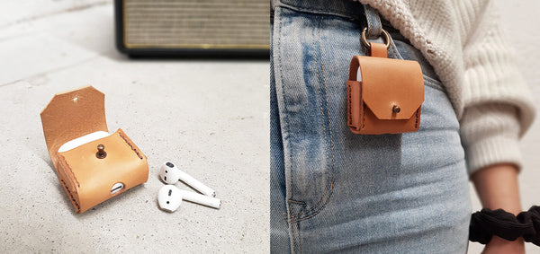 tutoriel gratuit étui airpod en cuir