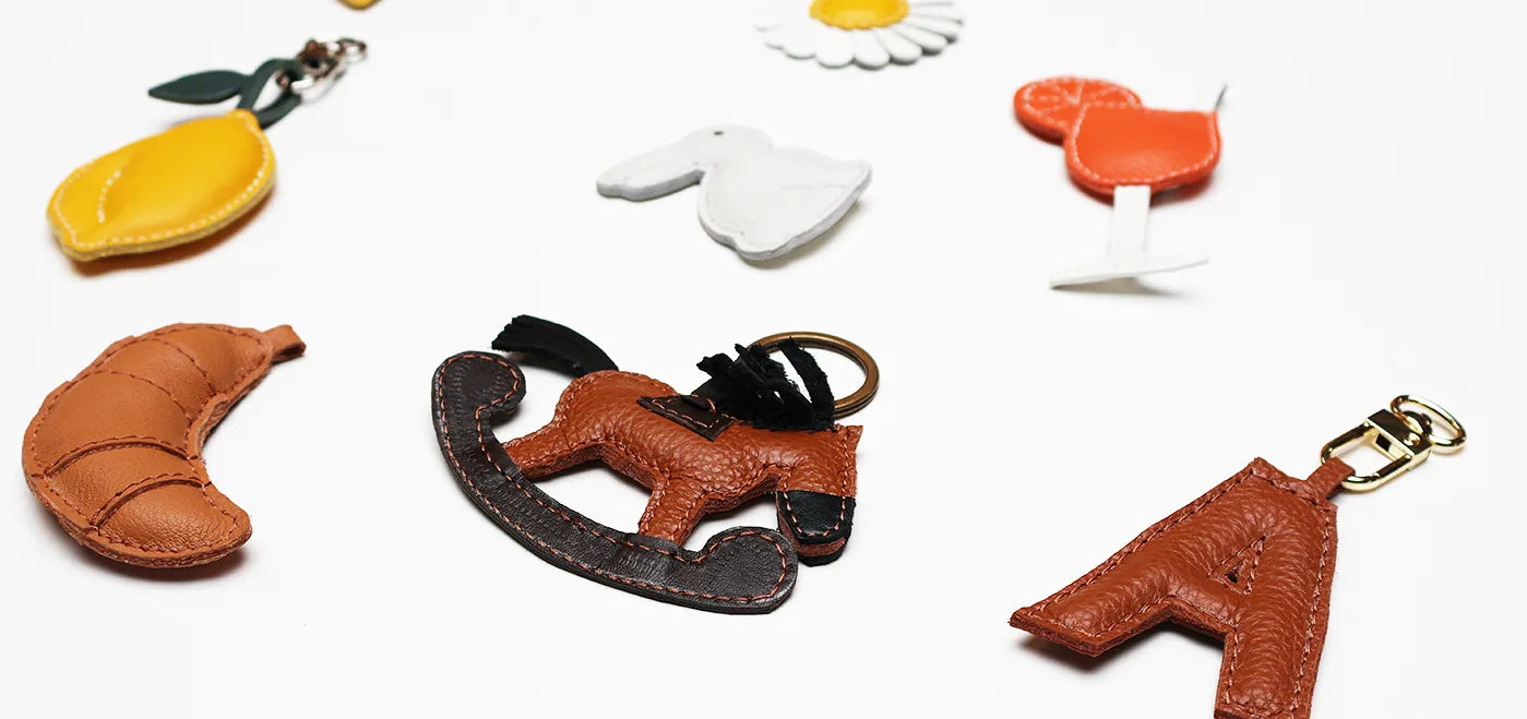 DIY grigris en cuir
