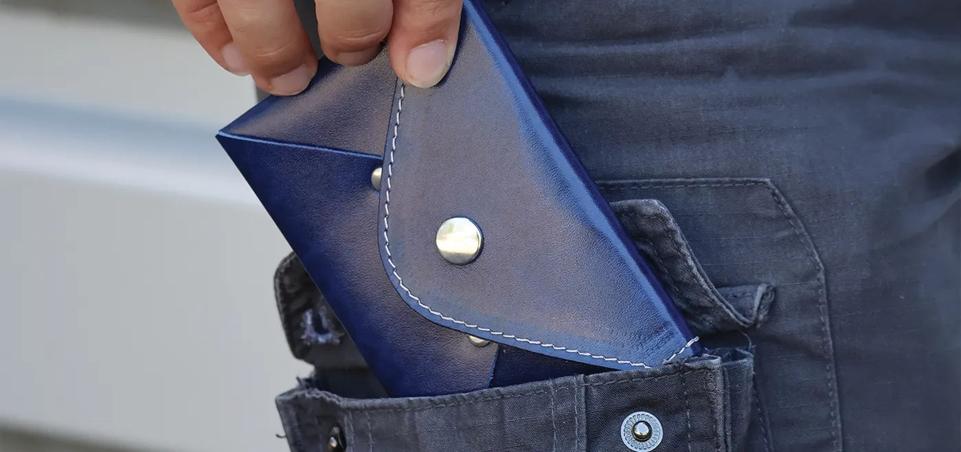 DIY Porte-monnaie en cuir 
