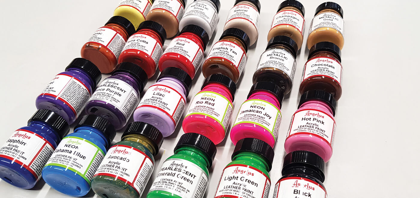 ANGELUS : Comment utiliser de la peinture pour cuir ?