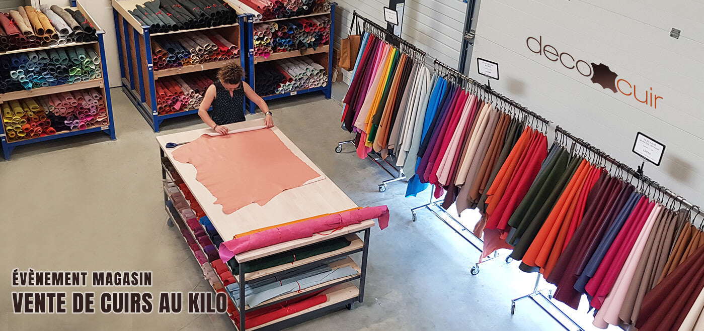vente de cuir au kilo
