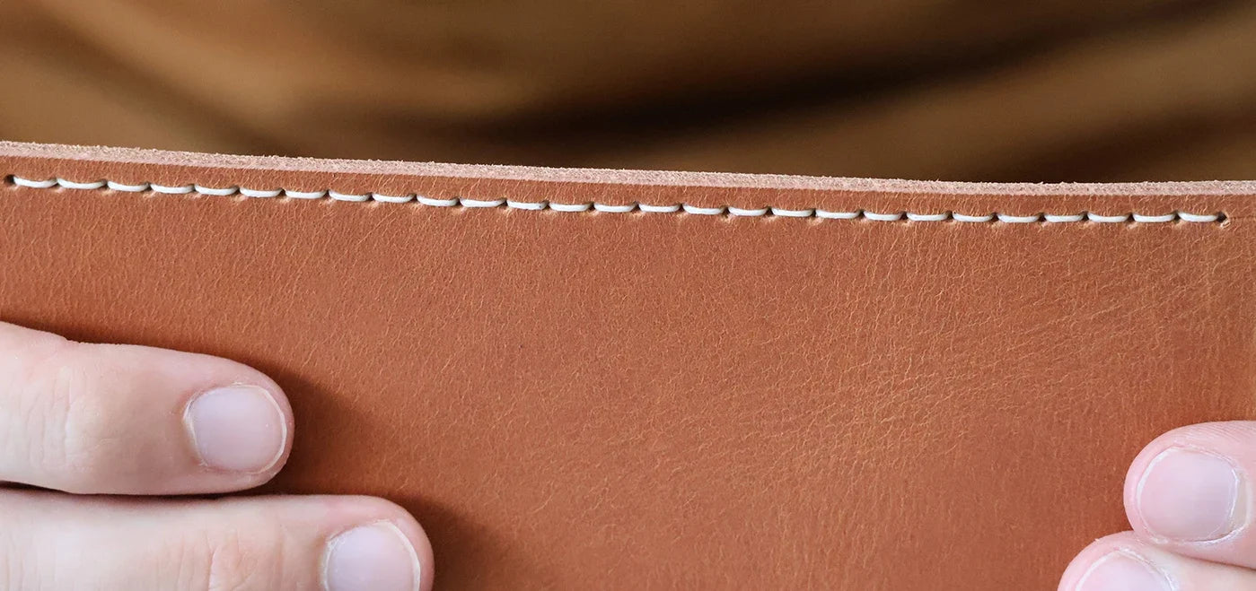 Couture à la main simplifiée cuir