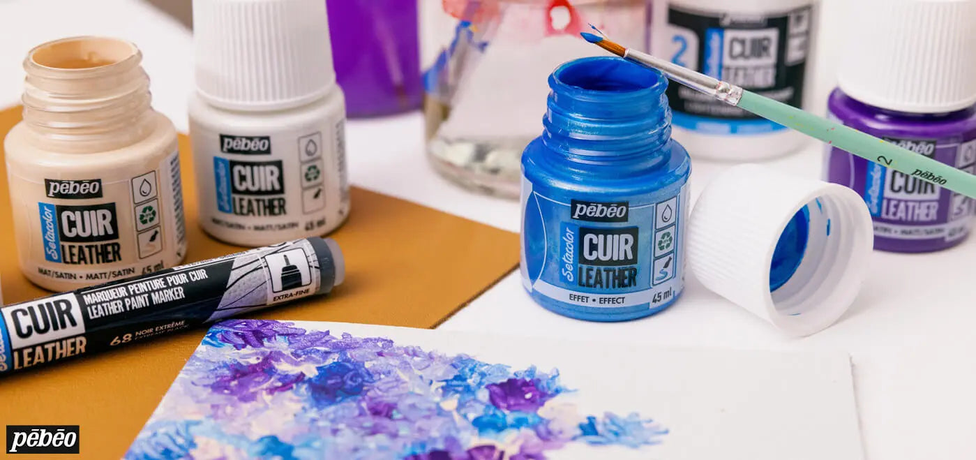 peinture pour cuir pébéo