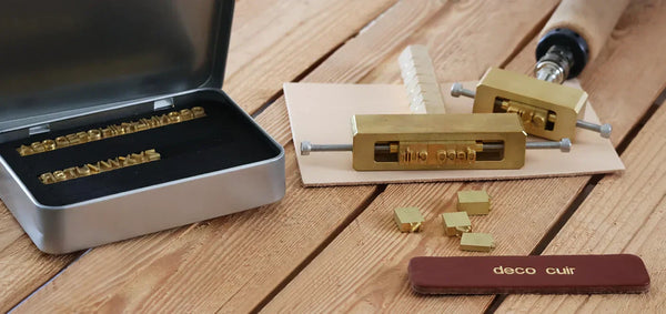 marquer cuir lettres