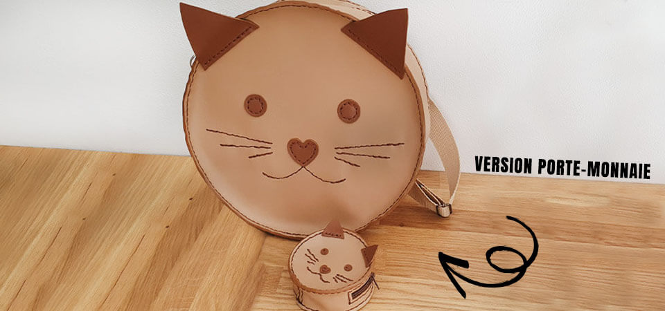 petite porte monnaie en cuir