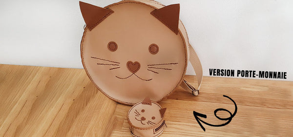 petite porte monnaie en cuir