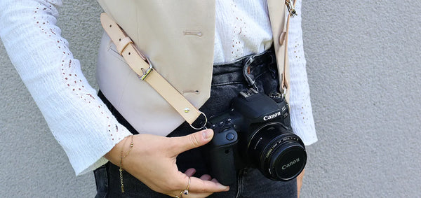 Tutoriel : sangle appareil photo en cuir