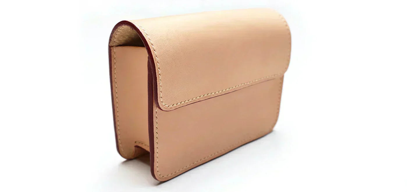 mini sac en cuir montage mexicain