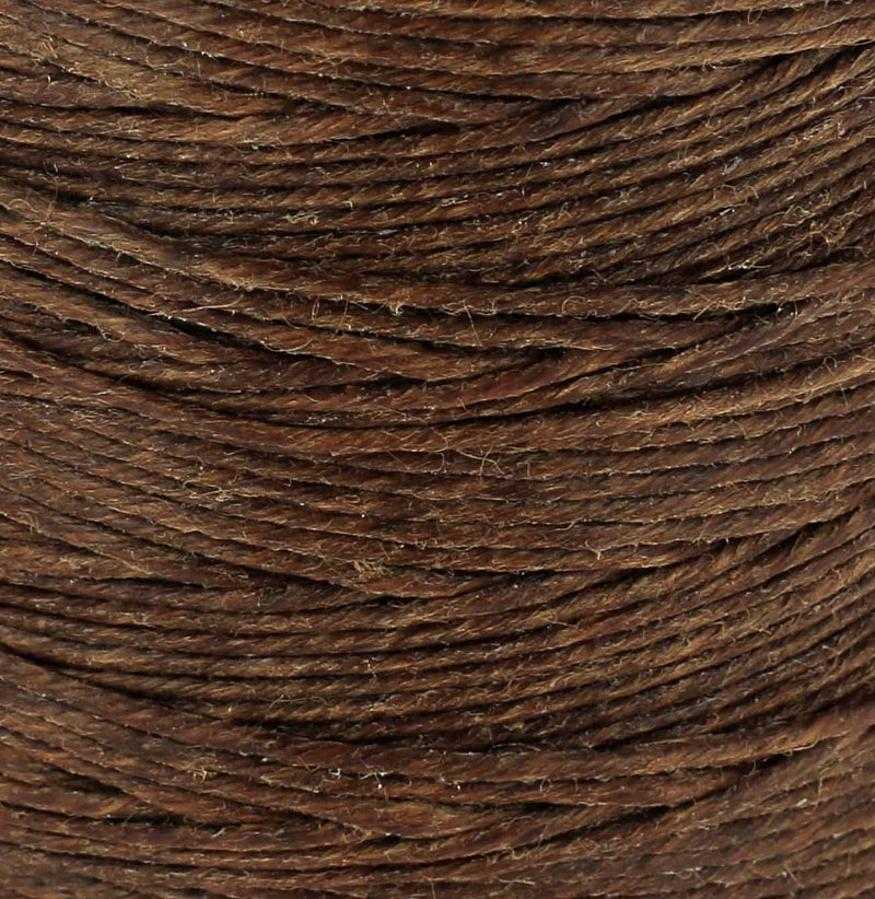 125m spool of waxed linen thread - 18/7 - Diam 0.95mm