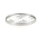 Concho à griffes OVALE à personnaliser  avec du cuir - 25x40mm