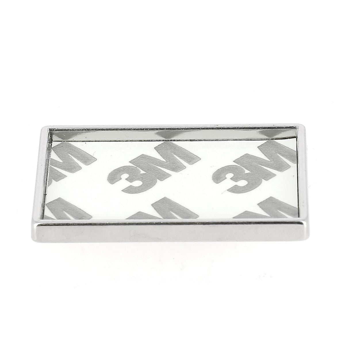 Concho à griffes RECTANGLE à personnaliser  avec du cuir - 25x40mm