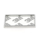 Concho à griffes RECTANGLE à personnaliser  avec du cuir - 25x40mm