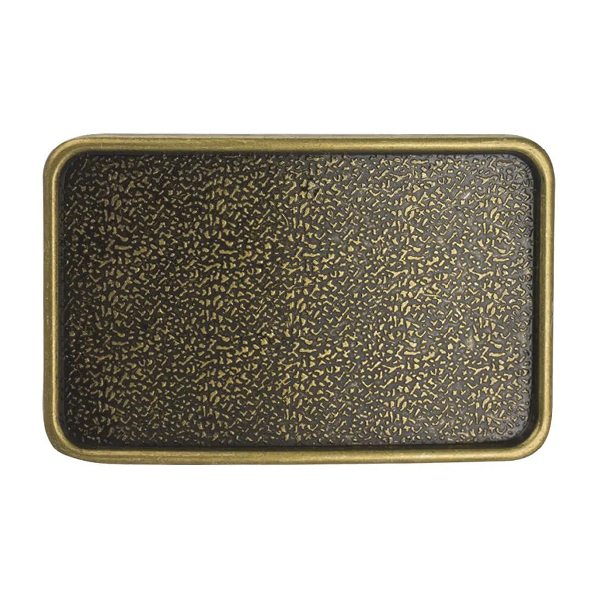 Boucle de ceinturon rectangulaire RANCHERO - Laiton vieilli - 38mm - Ivan 11738